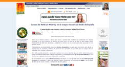 Desktop Screenshot of cursos-tratamientos-reiki-madrid.com